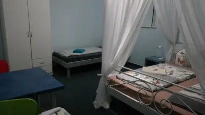 Ein Bett oder Betten in einem Zimmer der Unterkunft Hostel Inn-Berlin