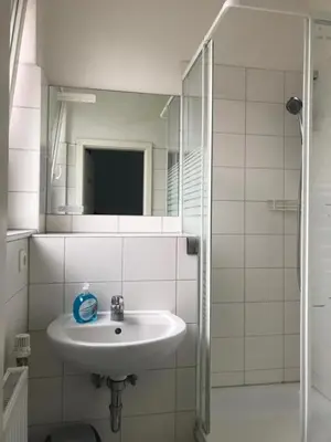 Ein Badezimmer in der Unterkunft Hostel Inn-Berlin