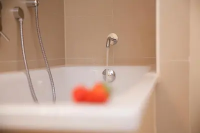 Ein Badezimmer in der Unterkunft Hotel Kiez Pension Berlin