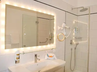 Ein Badezimmer in der Unterkunft Hotel Villa Monte Vino