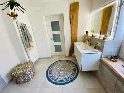 Ein Badezimmer in der Unterkunft Loft im Herzen der Stadt