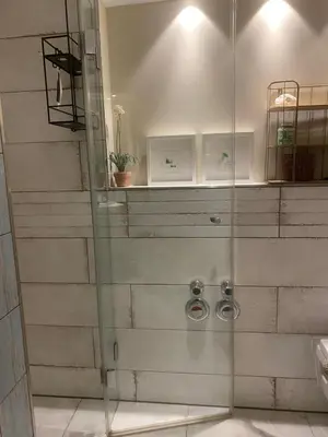 Ein Badezimmer in der Unterkunft PI 37 am Pichelssee