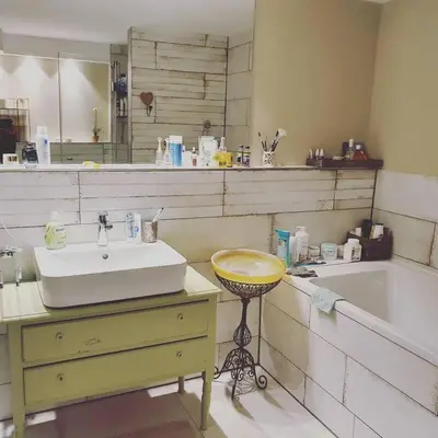 Ein Badezimmer in der Unterkunft PI 37 am Pichelssee