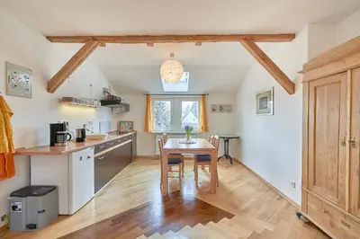 Küche/Küchenzeile in der Unterkunft Ferienwohnung Neukölln