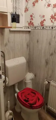 Ein Badezimmer in der Unterkunft Ferienhaus Elstal