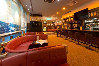 Lounge oder Bar in der Unterkunft Hotel Steglitz International