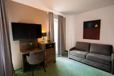 TV/Unterhaltungsangebot in der Unterkunft Hotel Barnimer Hof