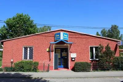 Das Gebäude in dem sich die Pension befindet
