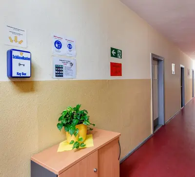 Grundriss der Unterkunft Pension Schwalbenweg