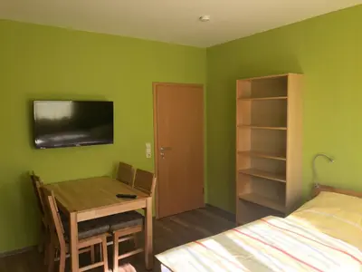 TV/Unterhaltungsangebot in der Unterkunft Ferienwohnung Mayer