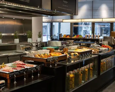 Essen im Hotel oder in der Nähe