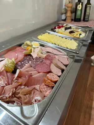 Essen in der Pension oder in der Nähe