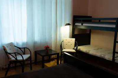 Ein Bett oder Betten in einem Zimmer der Unterkunft Hotel-Pension Charlottenburg
