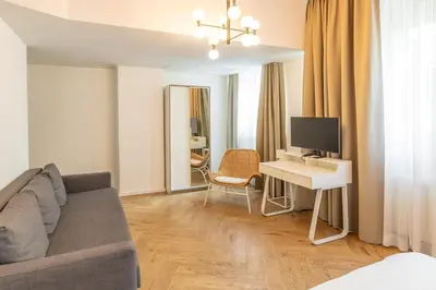 TV/Unterhaltungsangebot in der Unterkunft Midi Inn Parkhotel Mitte