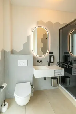 Ein Badezimmer in der Unterkunft Midi Inn Parkhotel Mitte