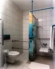 Ein Badezimmer in der Unterkunft Hotel garni Zur Mühle