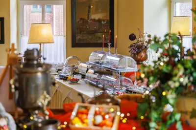 Essen im Hotel oder in der Nähe