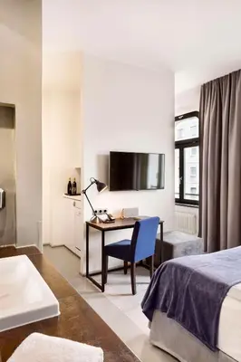 Ein Bett oder Betten in einem Zimmer der Unterkunft Lux 11 Berlin-Mitte