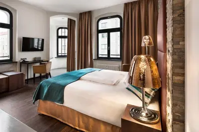 Ein Bett oder Betten in einem Zimmer der Unterkunft Lux 11 Berlin-Mitte