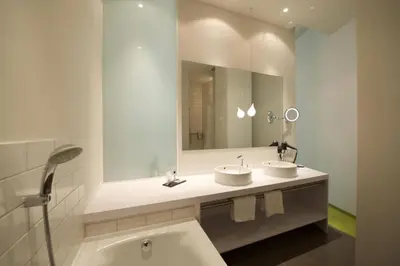 Ein Badezimmer in der Unterkunft Wyndham Garden Berlin Mitte