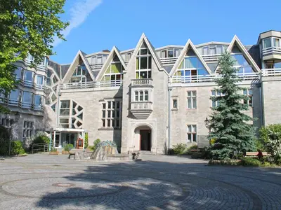 Das Gebäude in dem sich das Hostel befindet