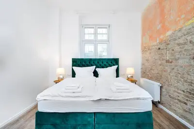 Ein Bett oder Betten in einem Zimmer der Unterkunft Tiny Freedo