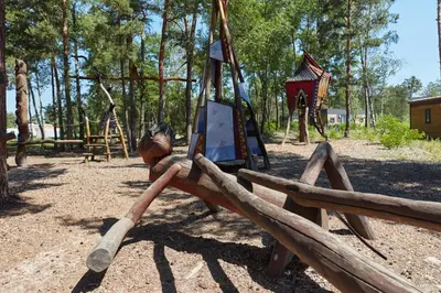 Ein Kinderspielbereich in der Unterkunft Tropical Islands Resort