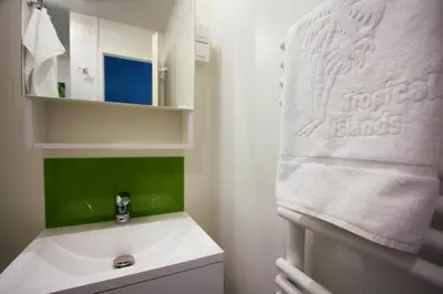 Ein Badezimmer in der Unterkunft Tropical Islands Resort