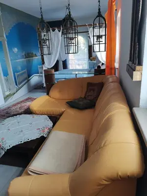 Ein Sitzbereich in der Unterkunft Samoa