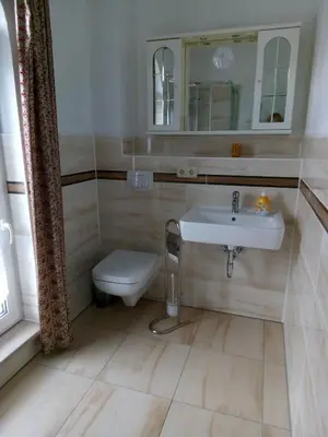 Ein Badezimmer in der Unterkunft Samoa