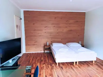 TV/Unterhaltungsangebot in der Unterkunft Puschkin Rooms