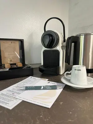 Kaffee-/Teezubehör in der Unterkunft Victoria Suites