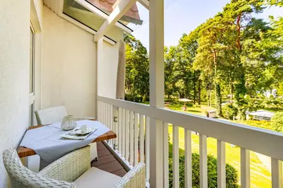 Ein Balkon oder eine Terrasse in der Unterkunft Victoria Suites