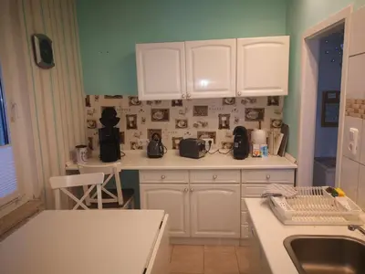 Küche/Küchenzeile in der Unterkunft Ferienwohnung Dickes