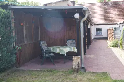 Ein Garten an der Unterkunft Fewo-Sossna