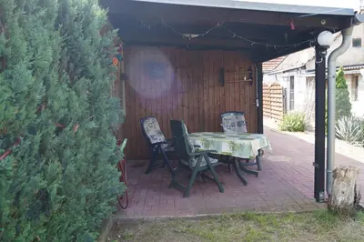 Ein Garten an der Unterkunft Fewo-Sossna