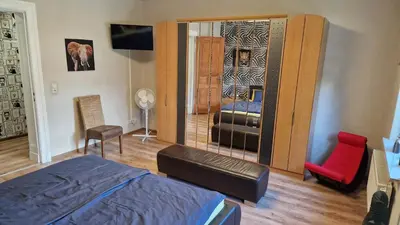 Ein Bett oder Betten in einem Zimmer der Unterkunft YourHome-PM