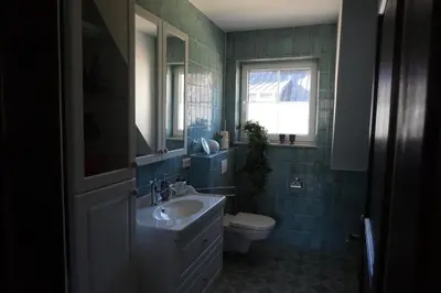 Ein Badezimmer in der Unterkunft Ferienwohnung Altstadt-Insel Rathenow