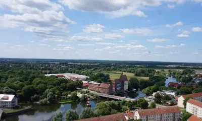 Naturlandschaft in der Nähe der Ferienwohnung