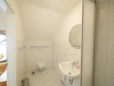 Ein Badezimmer in der Unterkunft Touristisches Begegnungzentrum Melchow