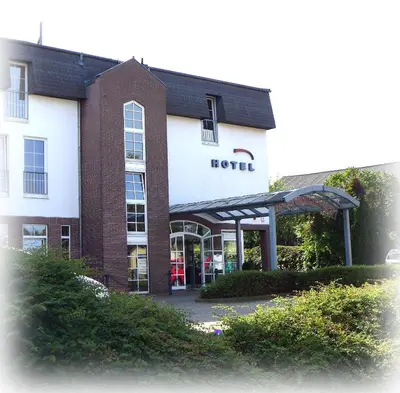 Das Gebäude in dem sich das Hotel befindet