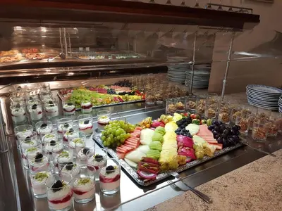 Essen im Hotel oder in der Nähe