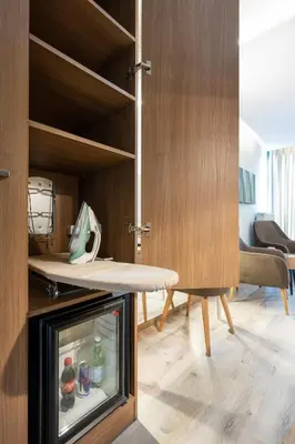Küche/Küchenzeile in der Unterkunft Hotel Klassik Berlin