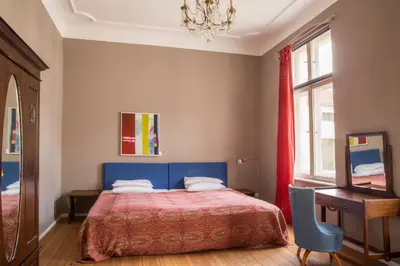 Ein Bett oder Betten in einem Zimmer der Unterkunft Hotel Art Nouveau am Kurfürstendamm