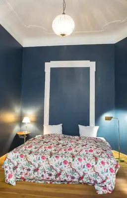 Ein Bett oder Betten in einem Zimmer der Unterkunft Hotel Art Nouveau am Kurfürstendamm