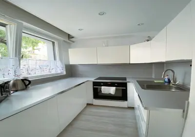 Küche/Küchenzeile in der Unterkunft Apartment im Zentrum Berlin Kudamm, City West