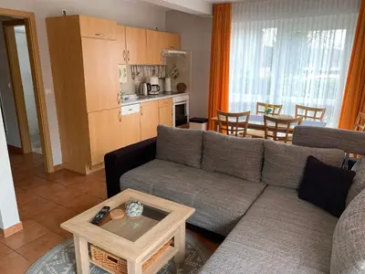 Küche/Küchenzeile in der Unterkunft Maisonetten Apartment