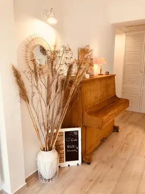 Grundriss der Unterkunft GartenLoft mit Outdoor Whirlpool und Garten