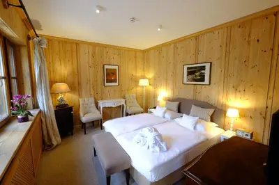 Ein Bett oder Betten in einem Zimmer der Unterkunft Hotel Gut Klostermühle natur resort & medical spa