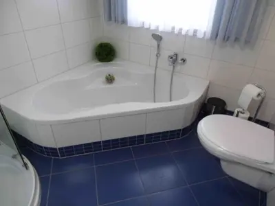 Ein Badezimmer in der Unterkunft Bärenfalle